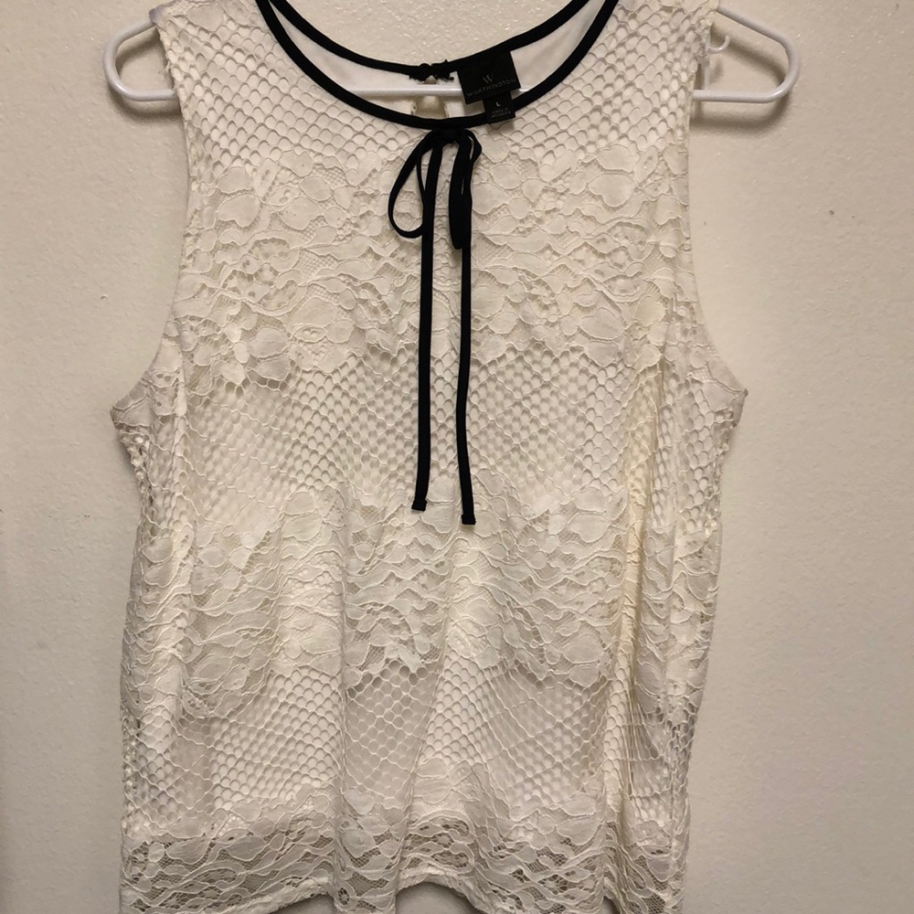 Worthington Ladies Lace Blouse